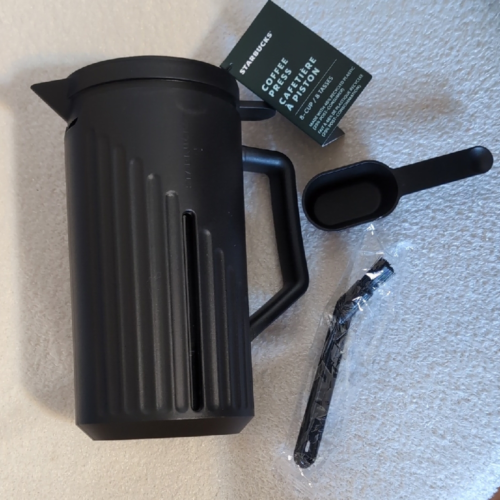 NWT Starbucks Black Coffee Press